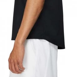 POLO NIKECOURT DRI-FIT Nero -Strada Moda nike cw6288 nikecourt dri fit polo blade abbigliamento tennis uomo 044590201 010 4