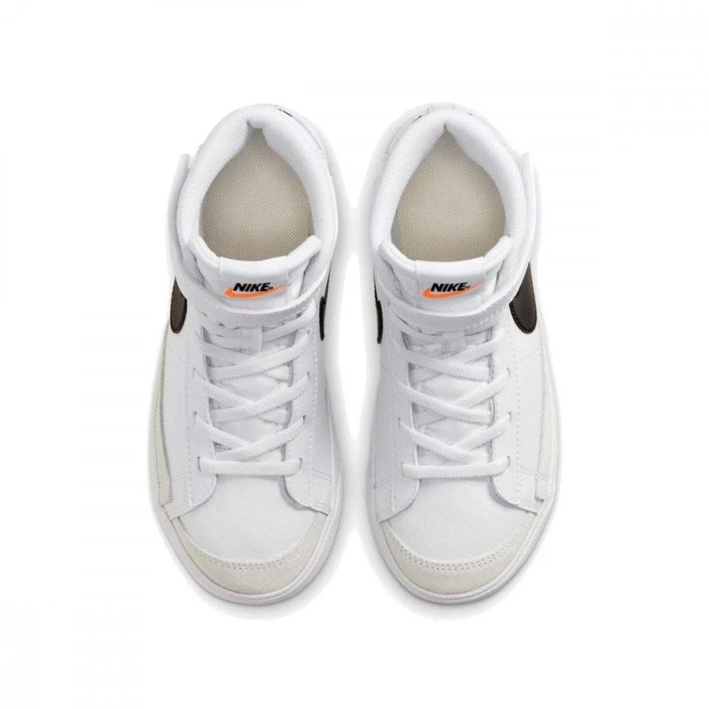 NIKE BLAZER MID '77 BAMBINO Bianco 5 NIKE BLAZER MID '77 BAMBINO Bianco - immagine 3