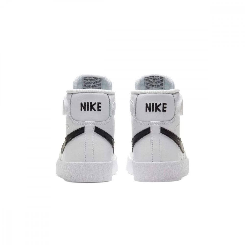 NIKE BLAZER MID '77 BAMBINO Bianco 6 NIKE BLAZER MID '77 BAMBINO Bianco - immagine 4