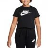 NIKE T-SHIRT CROP FUTURA BAMBINA Nero