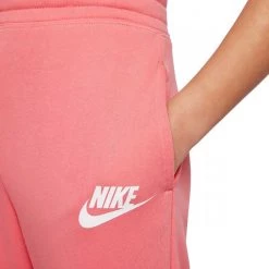 NIKE PANTALONI CLUB BAMBINA Rosa -Strada Moda nike dc7211 pantaloni club bambina abbigliamento bambino 044518501 603 4
