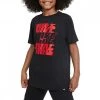 NIKE T-SHIRT SPORTSWEAR BAMBINO Nero
