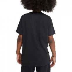 NIKE T-SHIRT SPORTSWEAR BAMBINO Nero -Strada Moda nike dc7794 t shirt sportswear bambino abbigliamento bambino 045333801 010 2
