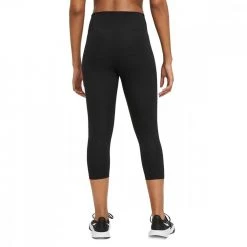 NIKE CAPRI ONE DONNA Nero -Strada Moda nike dd0245 capri one donna abbigliamento training e palestra donna 042410001 010 2