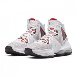 NIKE LEBRON 19 BAMBINO Bianco -Strada Moda nike dd0418 lebron 19 bambino scarpe basket bambino 044582901 101 2