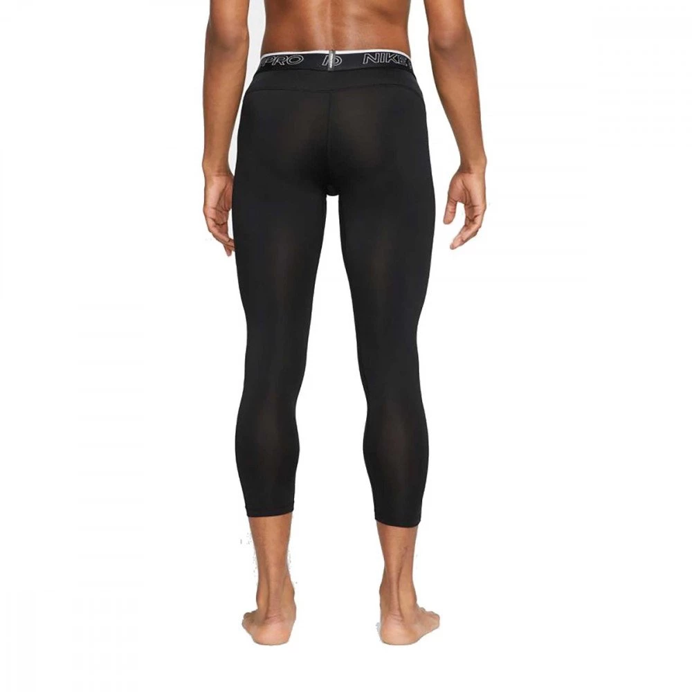 NIKE LEGGINGS 3/4 DRI-FIT Nero 4 NIKE LEGGINGS 3/4 DRI-FIT Nero - immagine 2