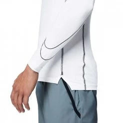 MAGLIA MANICA LUNGA NIKE PRO DRI-FIT Bianco -Strada Moda nike dd1990 m np df tight top ls abbigliamento training e palestra uomo 043315401 100 5