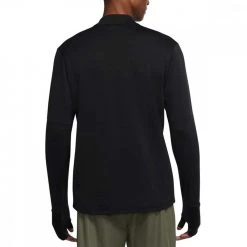 NIKE MAGLIA MANICA LUNGA MEZZA ZIP THERMA-FIT REPEL Nero -Strada Moda nike dd5662 m nk tf rpl elmnt hz abbigliamento running uomo 043962601 010 2