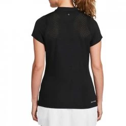 NIKE W NK DFADV ACE SS POLO -Strada Moda nike dh2447 w nk dfadv ace ss polo abbigliamento golf donna 045769001 010 2