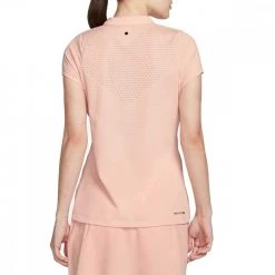 NIKE W NK DFADV ACE SS POLO -Strada Moda nike dh2447 w nk dfadv ace ss polo abbigliamento golf donna 045769101 800 2