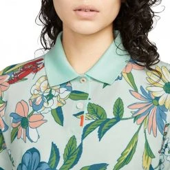 W THE NIKE POLO FLORAL PRT -Strada Moda nike dh2478 w the nike polo floral prt abbigliamento golf donna 045769201 394 3