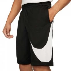 NIKE SHORT HBR 3.0 Nero -Strada Moda nike dh6763 short hbr 3 0 abbigliamento basket uomo 044583001 013 3