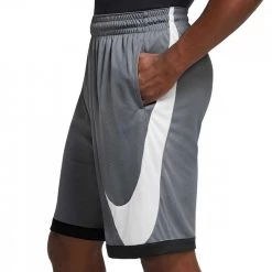 NIKE SHORT HBR 3.0 Grigio 8 NIKE SHORT HBR 3.0 Grigio -Strada Moda nike dh6763 short hbr 3 0 abbigliamento basket uomo 045208501 065 3