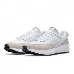 NIKE WAFFLE DEBUT DONNA Bianco -Strada Moda nike dh9523 waffle debut donna tutte sneaker donna 044511701 100 2