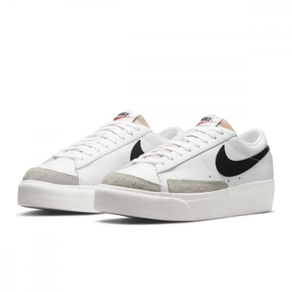 NIKE BLAZER LOW PLATFORM DONNA Bianco 4 NIKE BLAZER LOW PLATFORM DONNA Bianco - immagine 2