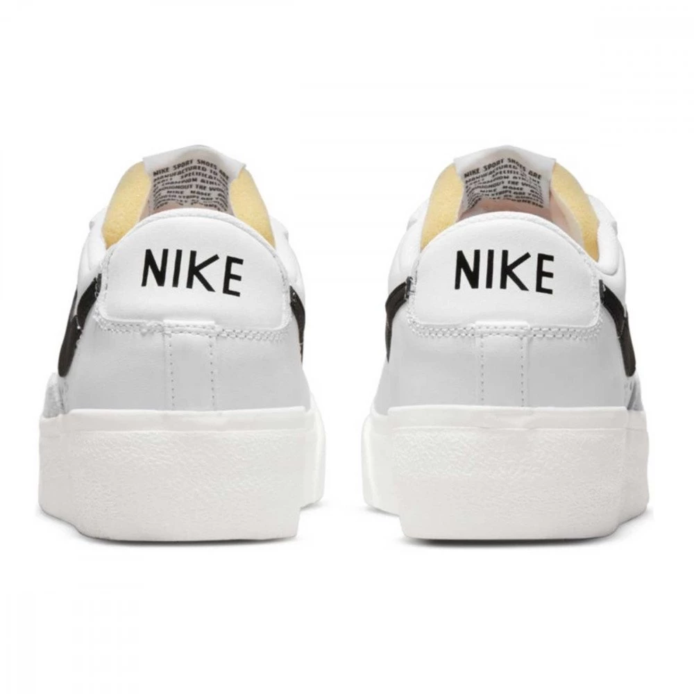 NIKE BLAZER LOW PLATFORM DONNA Bianco 5 NIKE BLAZER LOW PLATFORM DONNA Bianco - immagine 3