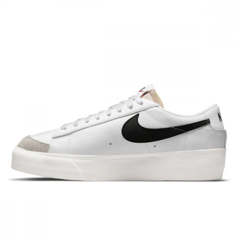 NIKE BLAZER LOW PLATFORM DONNA Bianco 8 NIKE BLAZER LOW PLATFORM DONNA Bianco - immagine 6