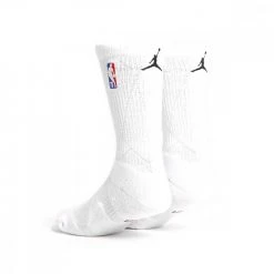 NIKE CALZE CREW COURTSIDE NBA Bianco -Strada Moda nike dm3849 calze crew courtside nba abbigliamento basket uomo 043454401 100 2