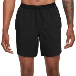 NIKE SHORT STRIDE DRI-FIT 7IN Nero