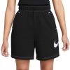 NIKE SHORT SWOOSH BALLER DONNA Nero -Strada Moda nike dm6750 short swoosh baller donna sport style donna 045003901 010 1