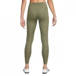 NIKE LEGGINGS ONE LUXE DONNA Verde -Strada Moda nike dm7258 leggings one luxe donna abbigliamento training e palestra donna 044575401 222 2
