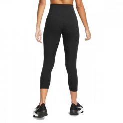 NIKE LEGGINGS 7/8 ONE DRI-FIT DONNA Nero -Strada Moda nike dm7276 leggings 7 8 one dri fit donna abbigliamento training e palestra donna 045201101 010 2