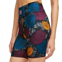 NIKE SHORT ICON CLASH FLOWER DONNA Multicolor -Strada Moda nike dm7449 short icon clash flower donna abbigliamento training e palestra donna 044576001 010 3