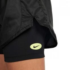NIKE SHORT ICON CLASH TEMPO LX DONNA Nero -Strada Moda nike dm7739 short icon clash tempo lx donna abbigliamento running donna 045192701 010 3