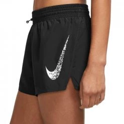 NIKE SHORT SWOOSH RUN DONNA Nero -Strada Moda nike dm7773 short swoosh run donna abbigliamento running donna 045193001 010 3