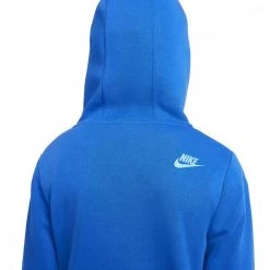 NIKE FELPA CON CAPPUCCIO AMPLIFY BAMBINO Royal -Strada Moda nike dm8067 felpa con cappuccio amplify bambino abbigliamento bambino 044519601 480 5
