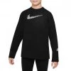 NIKE FELPA GIROCOLLO ENERGY BAMBINA Nero -Strada Moda nike dm8210 felpa girocollo energy bambina abbigliamento bambino 044518601 010 1