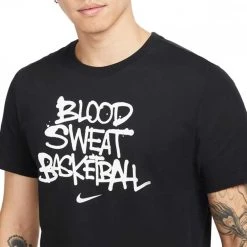 NIKE T-SHIRT DF BSB VERB SS Nero -Strada Moda nike dn2982 t shirt df bsb verb ss abbigliamento basket uomo 044583201 010 3