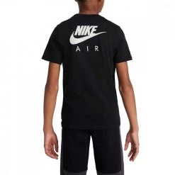 NIKE T-SHIRT AIR BAMBINO Nero -Strada Moda nike do1813 t shirt air bambino abbigliamento bambino 045002501 010 2