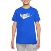 NIKE T-SHIRT BRANDMARK BAMBINO Royal -Strada Moda nike do1824 t shirt brandmark bambino abbigliamento bambino 045002701 480 1