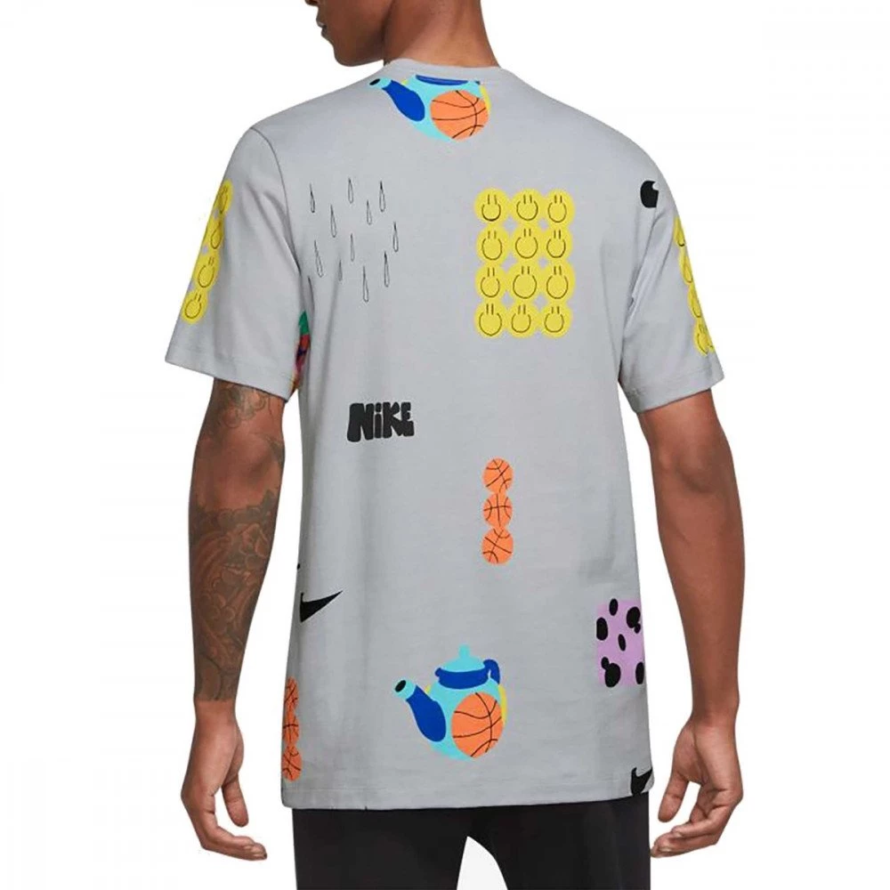 NIKE T-SHIRT AIR OPEN Grigio 4 NIKE T-SHIRT AIR OPEN Grigio - immagine 2