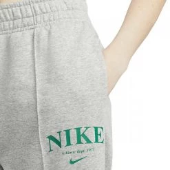 NIKE PANTALONI ESSENTIAL DONNA Grigio -Strada Moda nike dq5384 pantaloni essential felpato donna sport style donna 044525501 063 3