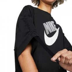 NIKE T-SHIRT DANCE DONNA Nero -Strada Moda nike dv0335 t shirt dance donna sport style donna 045004701 010 4