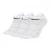 NIKE CALZE FANTASMINO 3 PACK EVERYDAY LIGHT Bianco -Strada Moda nike sx7678 calze fantasmino 3 pack everyday light abbigliamento training e palestra uomo 040265401 100 1