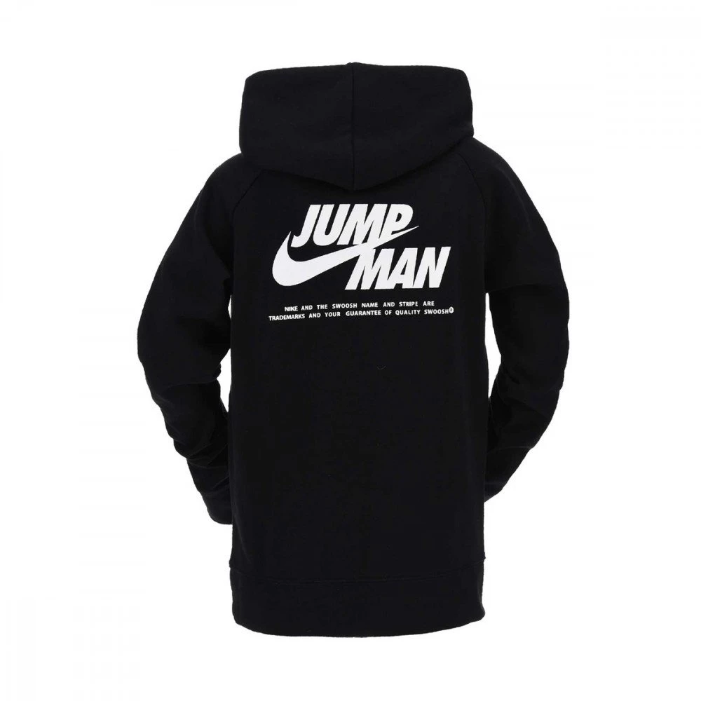 NIKE JORDAN FELPA C/CAPP JUMPMAN X NIKE FELPATA BAMBINO Nero