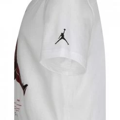 NIKE JORDAN T-SHIRT JUMPMAN X NIKE BAMBINO Bianco -Strada Moda nike jordan 95b138 t shirt jumpman x nike bambino abbigliamento bambino 044516601 001 3