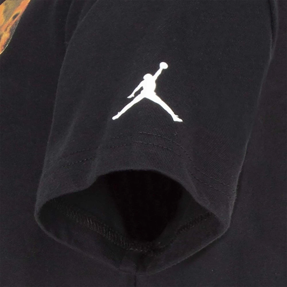 NIKE JORDAN T-SHIRT ICE DYE JUMBO JUMPMAN BAMBINO Nero 6 NIKE JORDAN T-SHIRT ICE DYE JUMBO JUMPMAN BAMBINO Nero - immagine 4