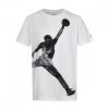 NIKE JORDAN T-SHIRT TIE DYE JUMBO JUMPMAN BAMBINO Bianco