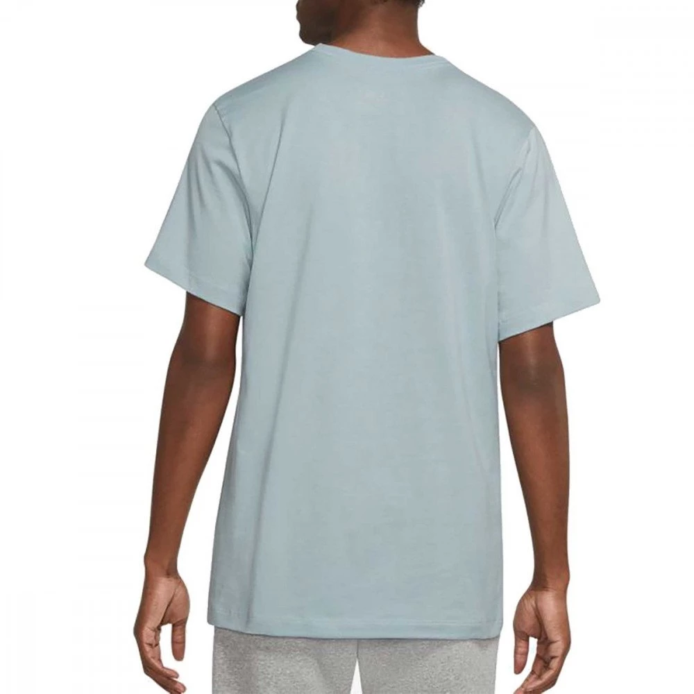 NIKE JORDAN T-SHIRT LOGO AIR Azzurro 4 NIKE JORDAN T-SHIRT LOGO AIR Azzurro - immagine 2