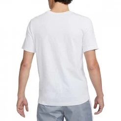 NIKE JORDAN T-SHIRT PARIS SAINT-GERMAIN WORDMARK Bianco -Strada Moda nike jordan db6510 t shirt paris saint germain wordmark sport style uomo 044500001 051 2