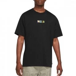 NIKE SB T-SHIRT NATURE Nero