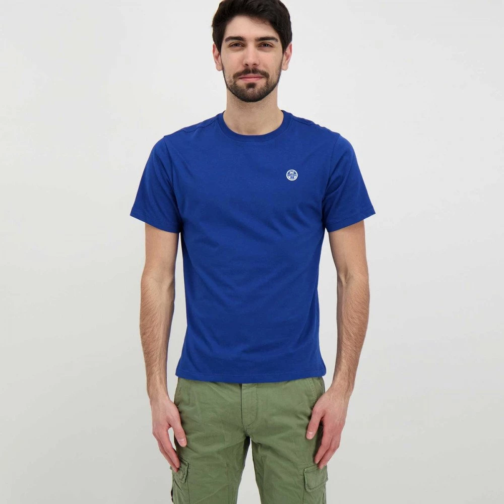 NORTH SAILS T-SHIRT MINI LOGO Blu 4 NORTH SAILS T-SHIRT MINI LOGO Blu - immagine 2