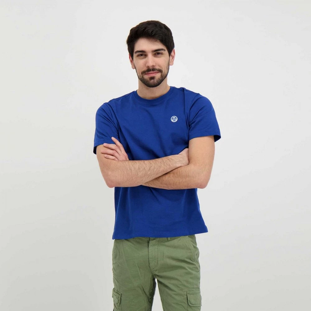 NORTH SAILS T-SHIRT MINI LOGO Blu 6 NORTH SAILS T-SHIRT MINI LOGO Blu - immagine 4