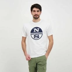 NORTH SAILS T-SHIRT MACRO LOGO Bianco 10 NORTH SAILS T-SHIRT MACRO LOGO Bianco -Strada Moda north sails 692792000 t shirt macro logo casual uomo 045023401 0101 5