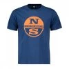 NORTH SAILS T-SHIRT MACRO LOGO Blu -Strada Moda north sails 92792000 t shirt macro logo casual uomo 045023601 0787 1