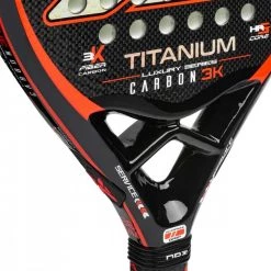 NOX TITANIUM CARBON 3K LUXURY SERIES 2021 -Strada Moda nox pml10luxtit21 pala titanium carbon 3k luxury series 2021 racchette padel uomo 042651801 bkre 3